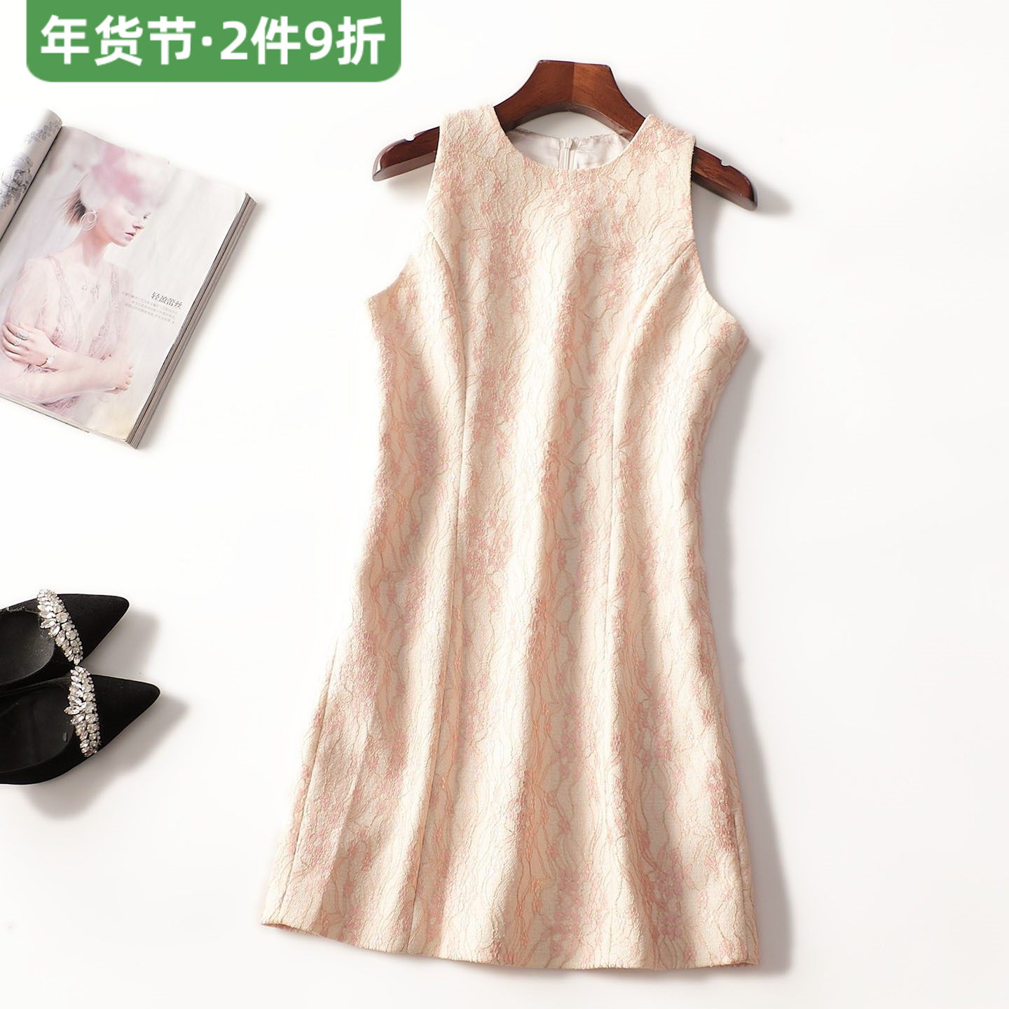 412315超值南油高端轻奢高档女装小香风洋气秋长款套头连衣裙,女装/女士精品,连衣裙,淘宝优惠券,粉丝福利购,淘宝优惠卷