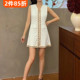 412131新款 连衣裙 拉链无袖 超值精品女装 精致秋长款