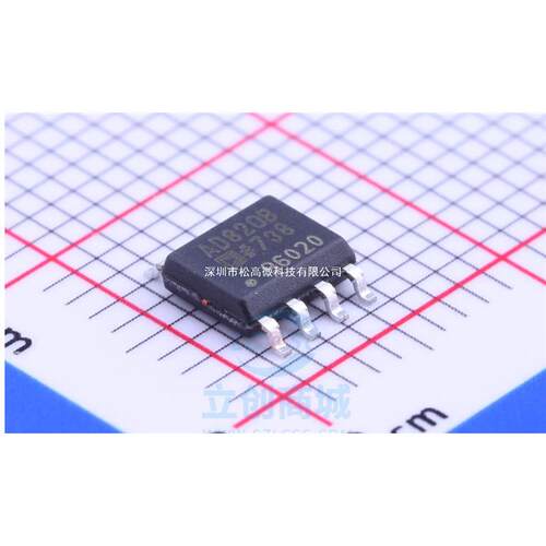 贴片AD820BRZ AD820B AD820 SOP-8运算/缓冲放大器