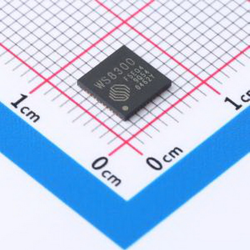 WS8300F5EQ48 单片机(MCU/MPU/SOC) QFN-48(6x6)封裝 原裝正品