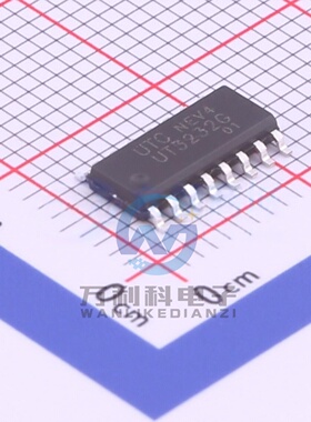 UT3232G-S16-R RS232芯片SOP-16封装 原裝正品