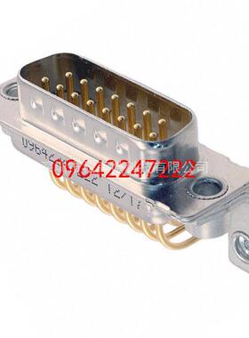 09642247222 [D-Sub Connector Plug, Male Pins 15 Position Thr