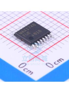 全新 MAX1748EUE 三输出TFT DC-DC转换器芯片 贴片TSSOP-16