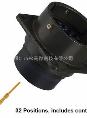 PT02SE-18-32P [CONN RECEPT 32POS W/PINS CRIMP]