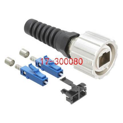 17-300080 [CONN FIBER LC PLUG DUPLX]