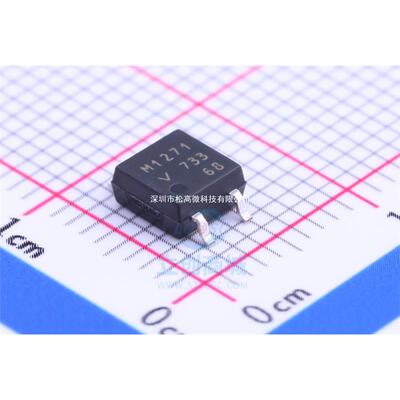 VOM1271T M1271T 光隔离器 - 晶体管，光电输出 SOP-4 贴片