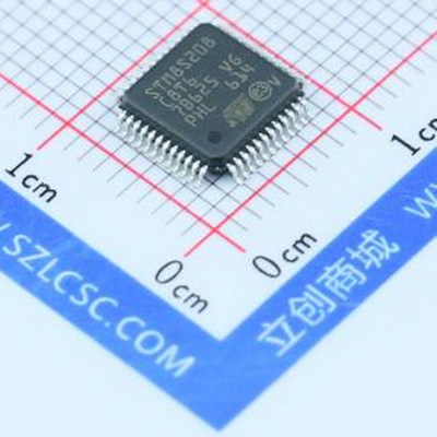 STM8S208C8T6 单片机(MCU/MPU/SOC) LQFP-48(7x7)封裝 原裝正品