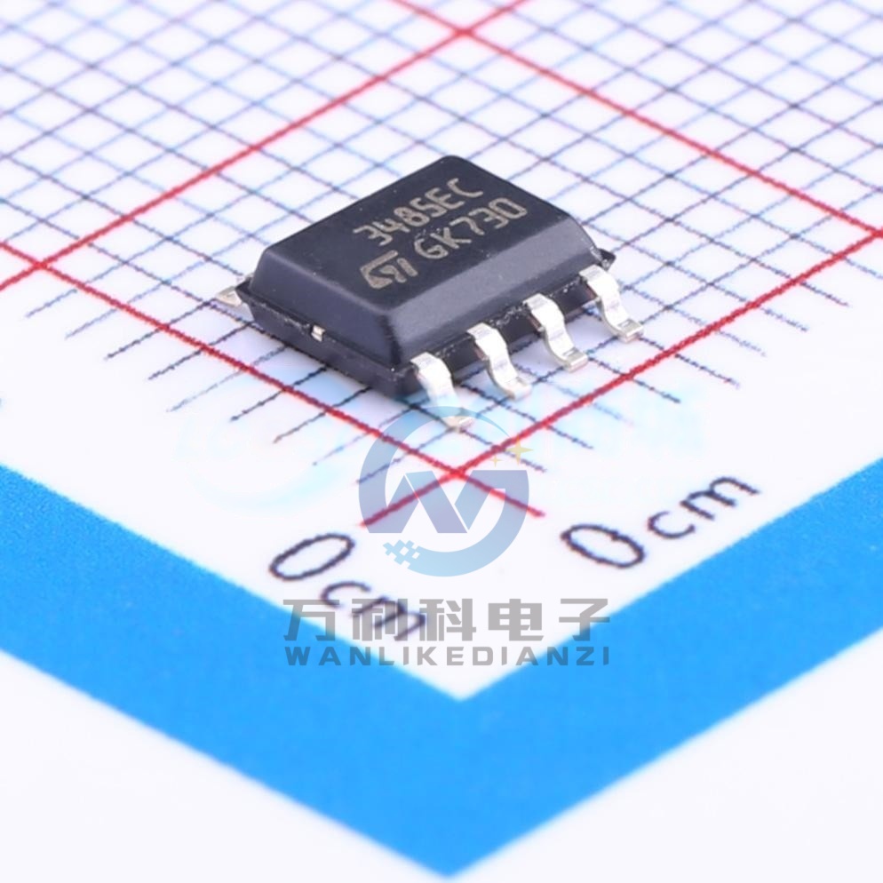 ST3485ECDR RS-485/RS-422芯片SOIC-8封装 原裝正品