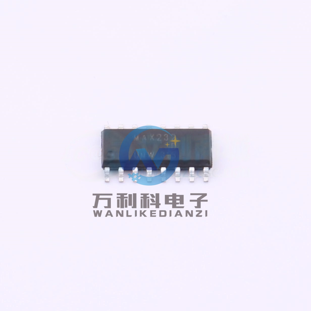 MAX232D(UMW) 收发器RS232芯片SOP-16封装 原裝正品