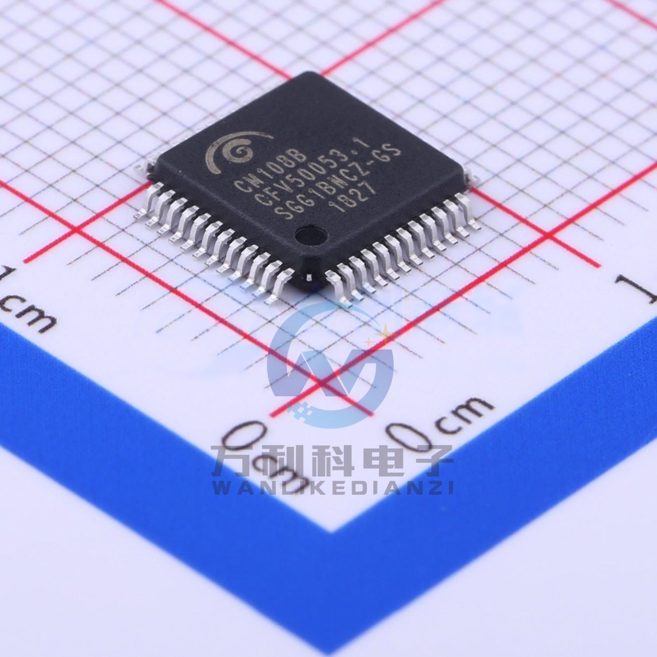 CM108B 音频接口芯片LQFP-48(7x7)封装 原裝正品