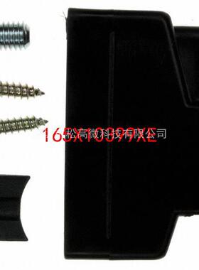 165X10399XE [CONN BACKSHELL DB15 STR BLACK]