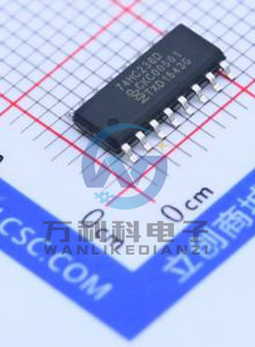 74HC238D,653 信号开关/编解码器/多路复用器 SOIC-16封装 原装正