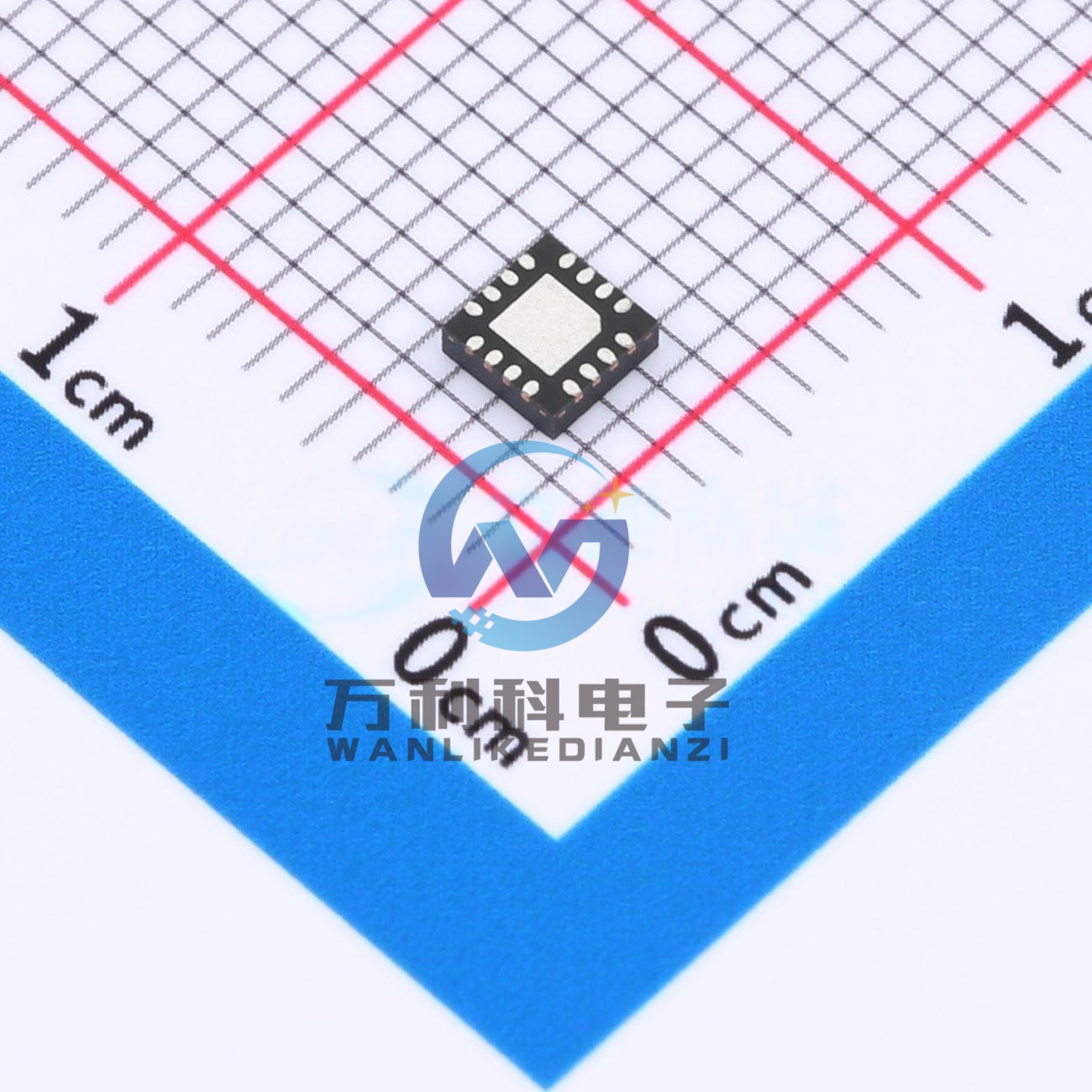 CD4051BLQ/TR 单刀八掷(SP8T)模拟开关/多路复用器QFN-16(3x3)封