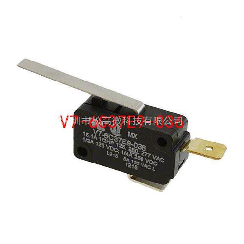 V7-6C37E9-036 [SWITCH STRGHT LVR SPST 15A QC]