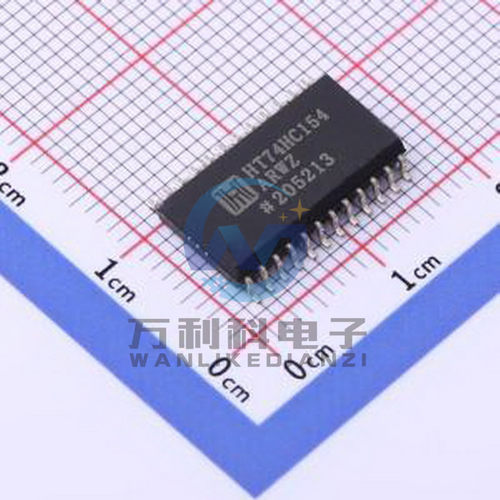 HT74HC154ARWZ 信号开关/编解码器/多路复用器 SOIC-24-300mil封