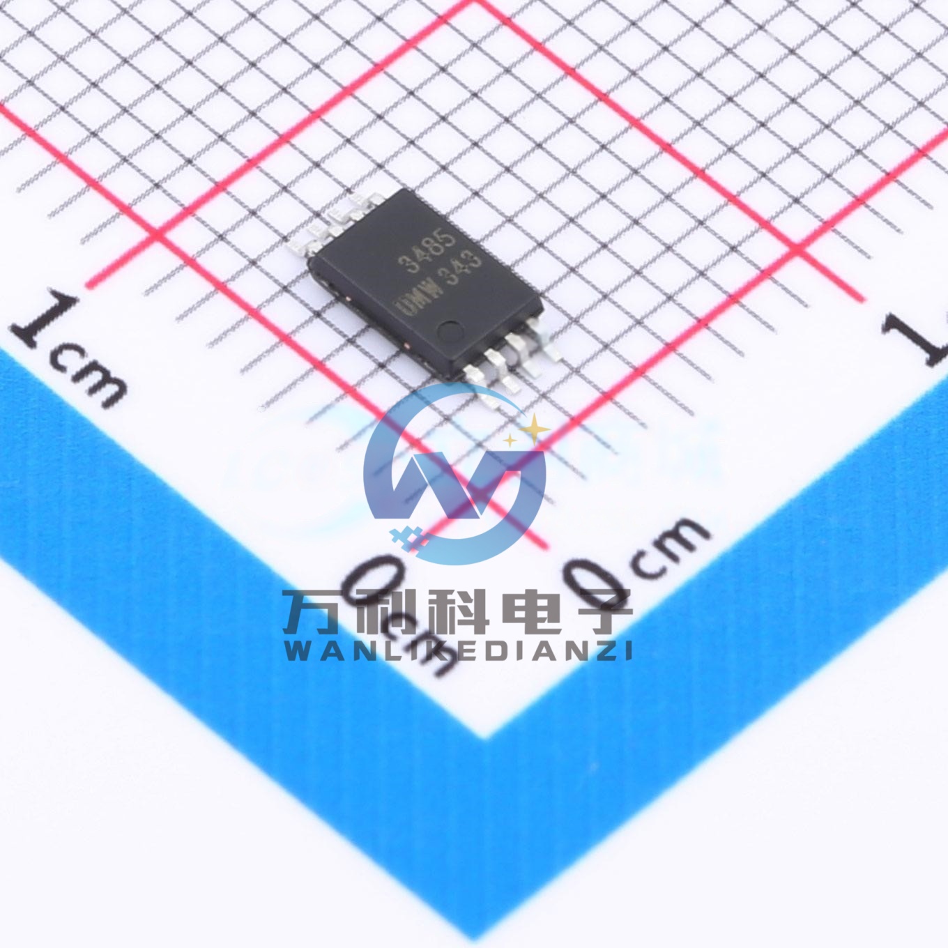 SP3485EET(UMW) RS-485/RS-422芯片TSSOP-8封装 原裝正品