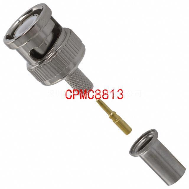 CPMC8813 [CONN BNC PLUG STR 50 OHM CRIMP]