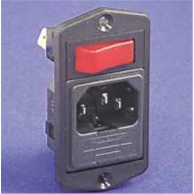 BVA01/Z0000/10 [AC Power Entry Modules FUSED INLET DP SW POW