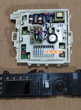 适用格力滚筒洗衣机XQG90-B1401Ba1电脑板主板显示板变频板---