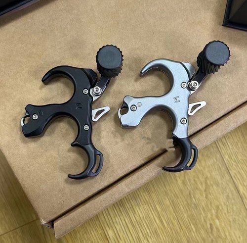【新批次现货包邮】UV撒放器复合弓箭射击运动三指握撒不锈钢撒放