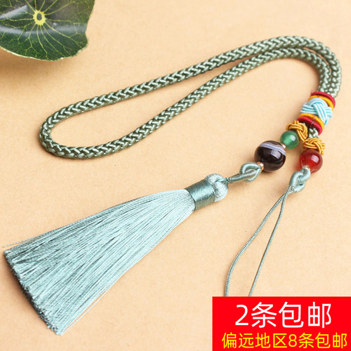 把玩件吊坠绳大菠萝结流苏手把绳