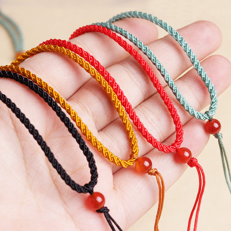 翡翠玉佩吊坠项链男女绳子挂绳