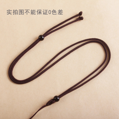 简约diy翡翠黄金吊坠挂件绳子