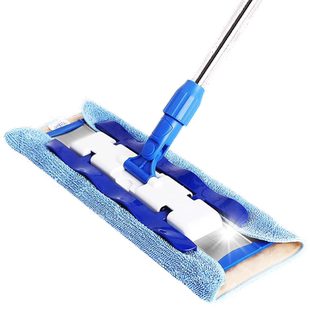 世家合金王子平板拖把专用配件家用平拖地木地板夹布拖把面板杆子