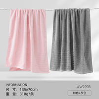 Jieliya bath towel 2026 New style pure cotton large towel for adults and children, absorbent and soft, men's and women's summer bath wrap towel thumbnail 3