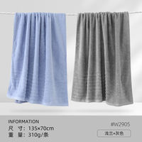 Jieliya bath towel 2026 New style pure cotton large towel for adults and children, absorbent and soft, men's and women's summer bath wrap towel thumbnail 6