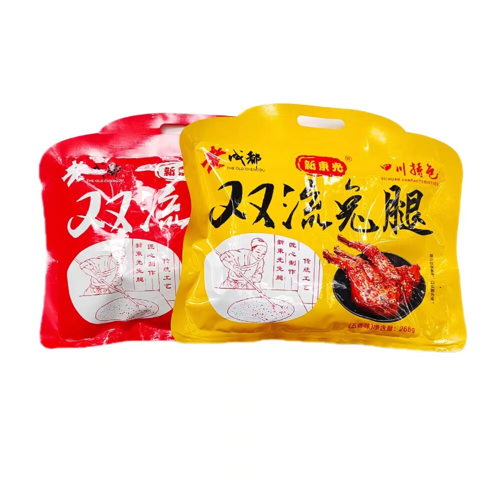 四川成都美食特产双流冷吃兔腿五兔肉干/兔丁