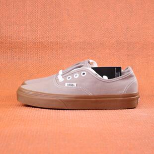 首尔的米家VANS 女鞋AUTHENTIC灰色帆布生胶底休闲运动滑板鞋