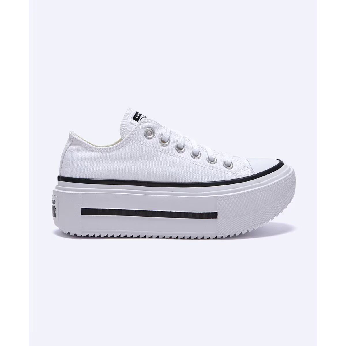 首尔的米家Converse/匡威 CTAS LIFT OX白黑松糕底运动鞋帆布鞋