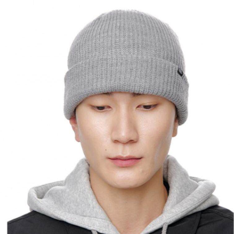 首尔的米家韩国代购VANS男款女款灰色冬款潮品保暖休闲运动毛线帽