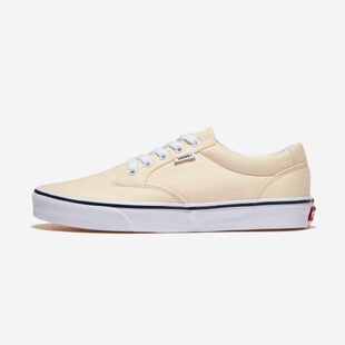 首尔的米家VANS 男鞋女鞋JETTZ日版浅黄帆布休闲滑板鞋运动鞋