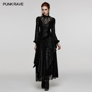 RAVE 小破亚文化 PUNK 万圣节暗黑哥特goth连衣裙 pr朋克状态女装