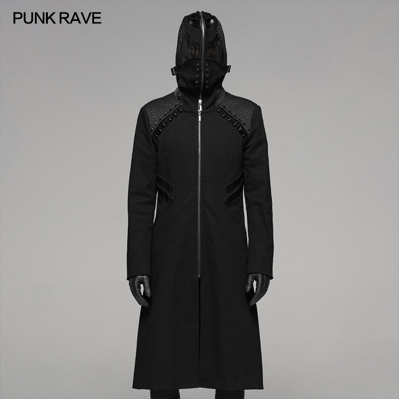 小破亚文化 PUNK RAVE pr朋克状态男装 视觉系街头朋克怪异外套