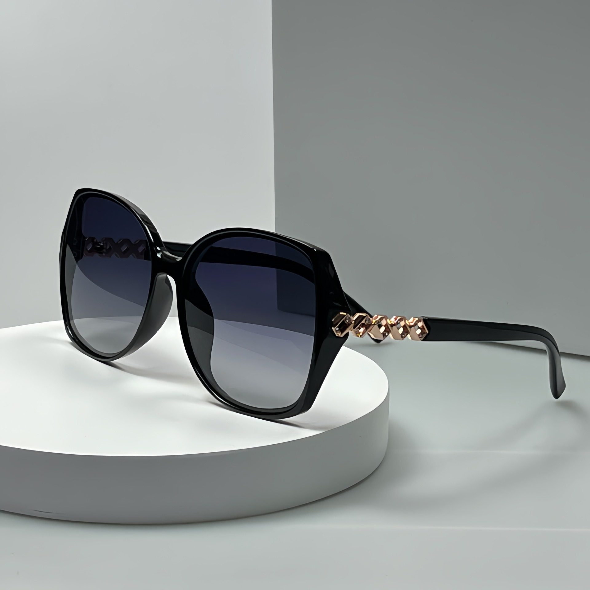 （实体店货源）新款女士偏光太阳镜时尚韩版方框眼镜潮款墨镜,ZIPPO/瑞士军刀/眼镜,太阳眼镜,淘宝优惠券,粉丝福利购,淘宝优惠卷