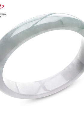 豪8印象P26048P294翡翠手镯圈口55.1mm冰糯种浅紫浅绿天然缅甸玉