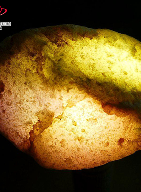 豪8印象Z26026G287打灯全通透起冰好种奇石 缅甸翡翠原石187.66g