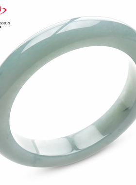 豪8印象手镯之家S1225128Y129翡翠手镯圈口56.5mm缅甸蓝水玉镯