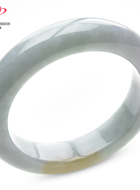 豪8印象C26028C286翡翠手镯圈口51.3mm天然冰糯种浅绿缅甸a货玉镯