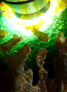 豪8印象Z26048G228起冰感好种 天然正品翡翠毛料玉石原石207.67g