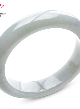 豪8印象P26048P226翡翠手镯圈口55.0mm冰糯种浅绿天然缅甸玉镯