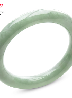 豪8印象P26048P276翡翠手镯圈口59.9mm冰糯种果绿天然缅甸玉镯
