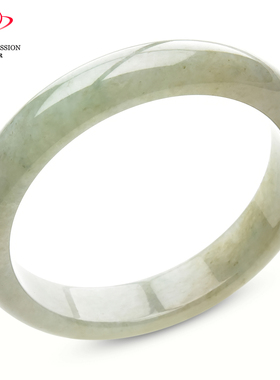 豪8印象P26018P475翡翠手镯圈口57.7mm天然缅甸冰糯种浅绿a货玉镯