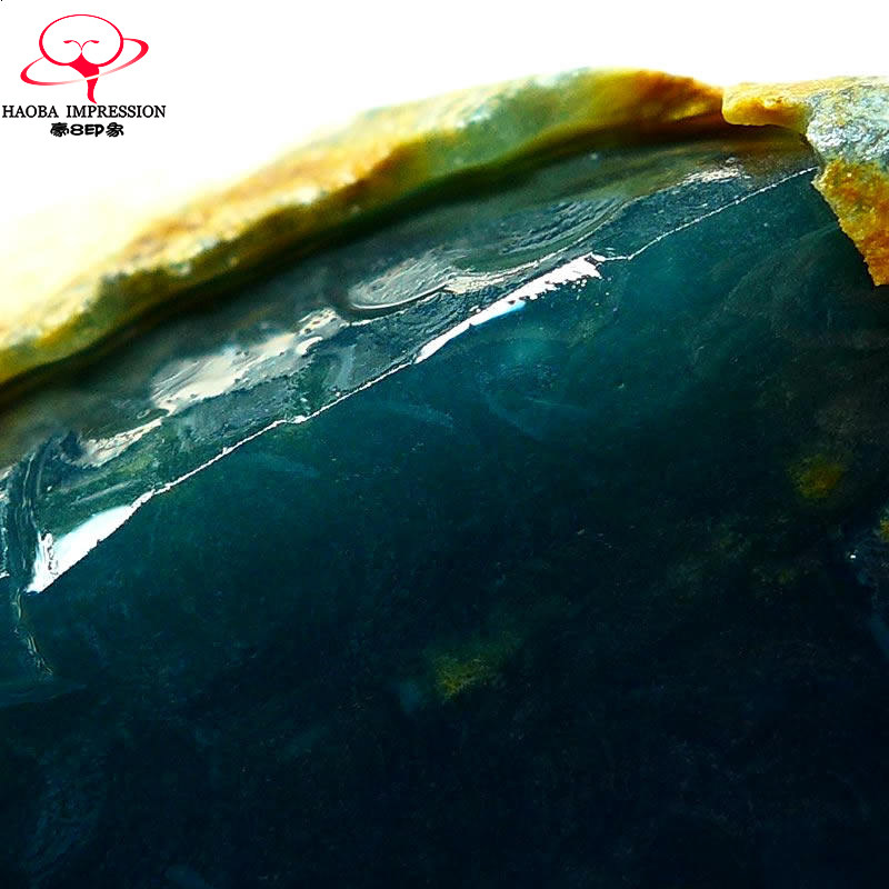 豪8印象Z26068G195脱沙起冰老坑好种缅甸翡翠毛料玉石原石861.42g