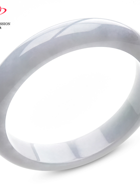 豪8印象P26048P297翡翠手镯圈口58.6mm冰糯种冰白天然缅甸玉镯