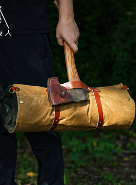 野人bushcraft户外野营防雨多功能收纳袋收纳套防护垫丛林垫地布