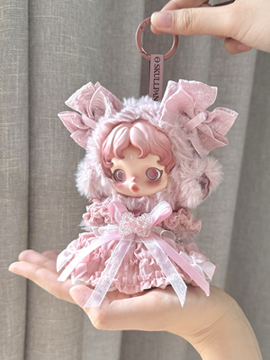 【手工定制】SP娃衣光织园漫煦skullpanda娃娃衣服礼服裙头饰